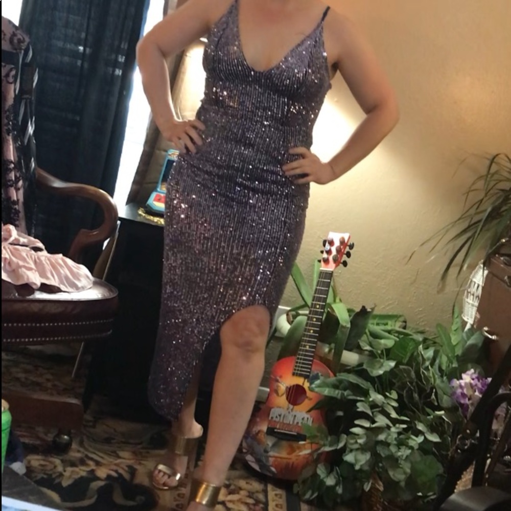 sequined party/cocktail dress
